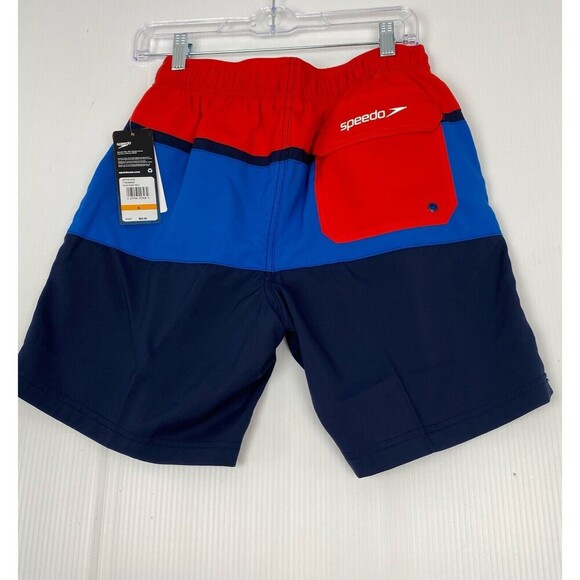 Speedo Men's Swimsuit size XL Multicolor Round beach Volley Board Shorts UPF 50+ - Picture 2 of 9